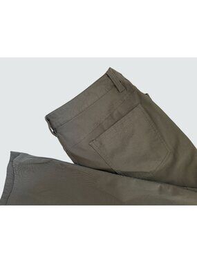 Lululemon ABC Olive Green Stretch Pants Slim Fit Versatile For Outdoor & Casual